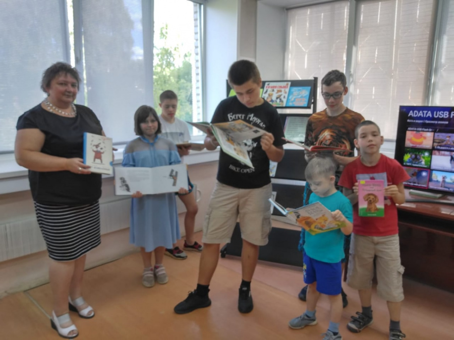 Центральную библиотеку Наро-Фоминска посетили воспитанники «Сказки»