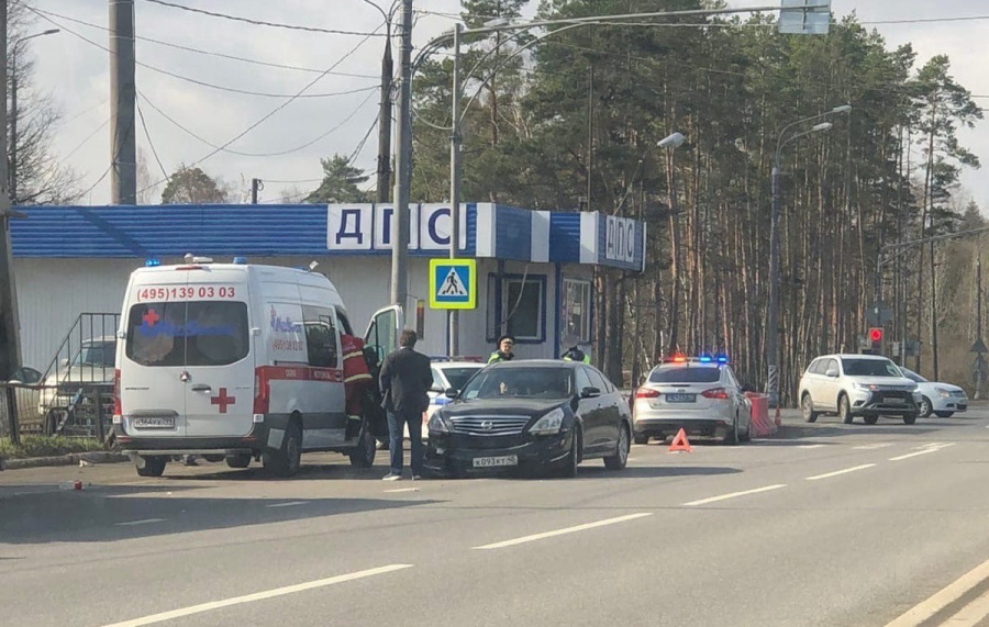 Водитель фуры насмерть сбил инспектора ДПС в Наро-Фоминске