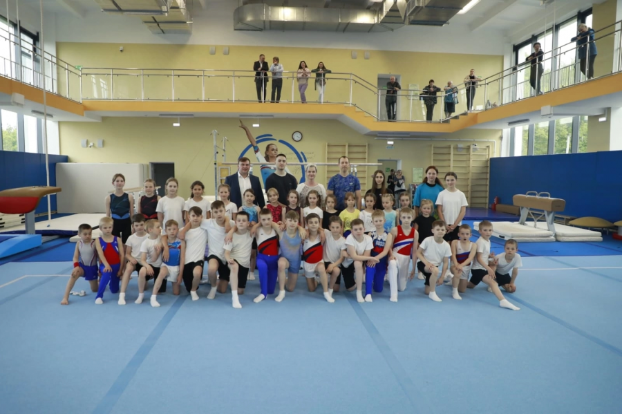5 июня на базе МАУС «СК «Трудовые Резервы» состоялась встреча с российской гимнасткой