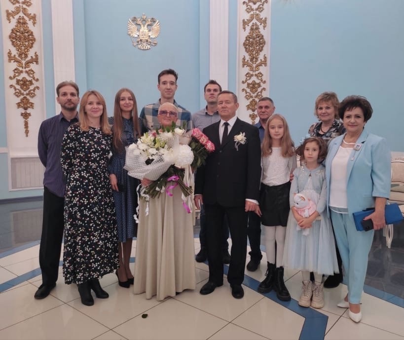 Супруги из Наро-Фоминска отметили золотую свадьбу 