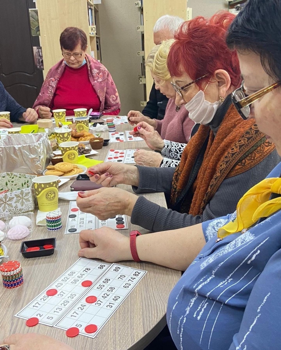  В Наро-Фоминском округе состоялась встреча «Активное долголетие» для игры в лото