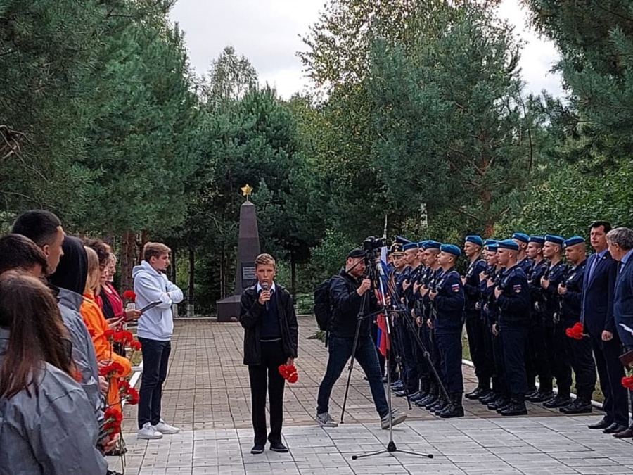 В Таширово состоялась церемония перезахоронения останков воинов, погибших в боях в годы ВОВ