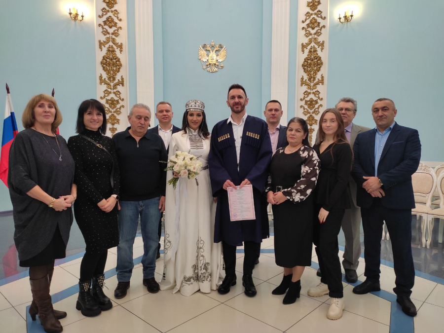 26 ноября в Наро-Фоминском ЗАГСе регистрировали брак Диана и Алексей.